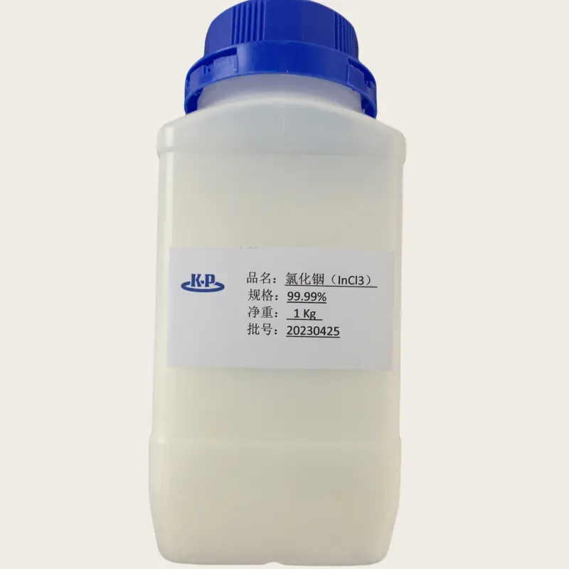 Indium(III) chloride hydrate InCl3 CAS 143983-91-9 Used In Organic Synthesis And Electronic Industry