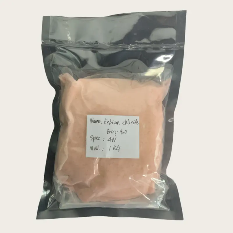 Erbium Chloride Anhydrous ErCl3 CAS 10138-41-7 For Organic Reaction Catalyst