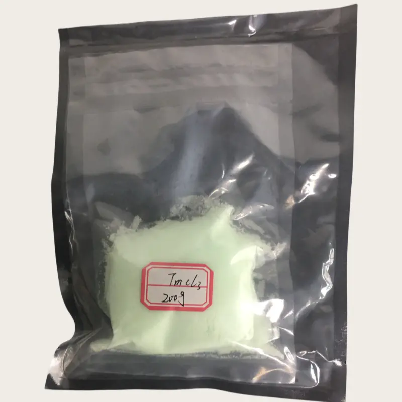 High Purity 99.99% Thulium Chloride Hydrate TmCl3 6H2O CAS 1331-74-4